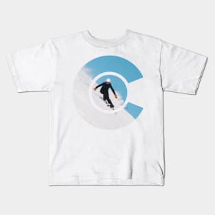 Ski Colorado C Photo Kids T-Shirt